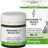 BIOCHEMIE 11 Silicea D 12 Tabletten