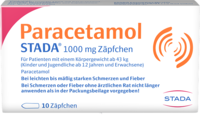 PARACETAMOL STADA 1000 mg Zäpfchen