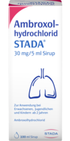 AMBROXOLHYDROCHLORID STADA 30 mg/5 ml Sirup